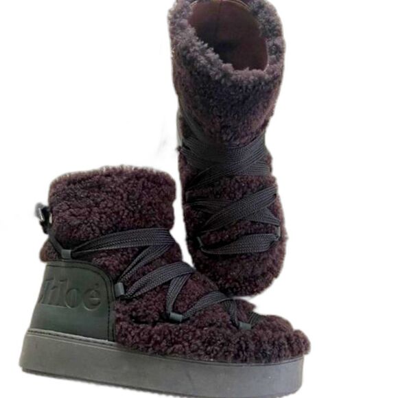 SEE BY CHLOE Brown Charlee Ankle
Boots - Picture 8 of 14